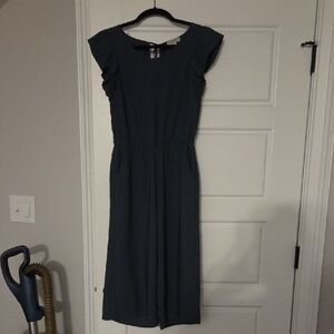 Loft by Ann Taylor Blue Romper